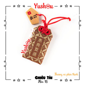 Túi Phước Yushou Tài Vận Mẫu 16 - Kiểu Omamori Nhật, Có sẵn, Quà tặng ý nghĩa.