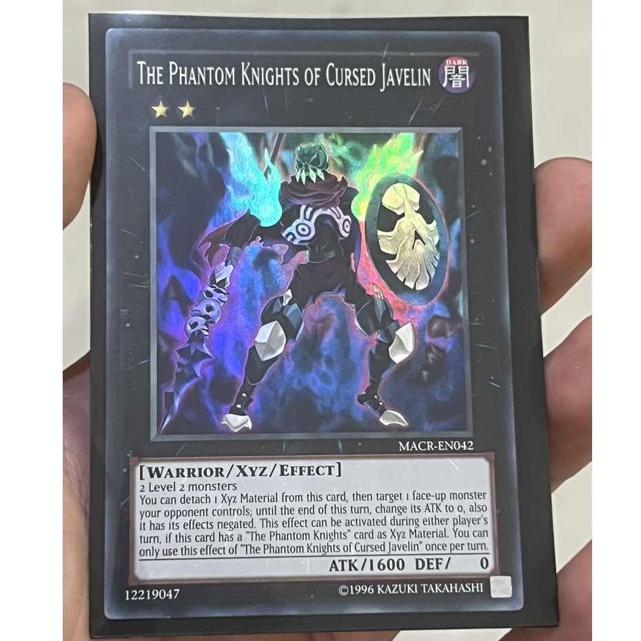 [Thẻ bài Yugioh] The Phantom Knights of Cursed Javelin MACREN042