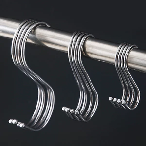 Set 5 móc treo inox đa năng chữ S
