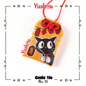 Túi Phước Yushou Tài Vận Mẫu 19 - Kiểu Omamori Nhật, Có sẵn, Quà tặng ý nghĩa.