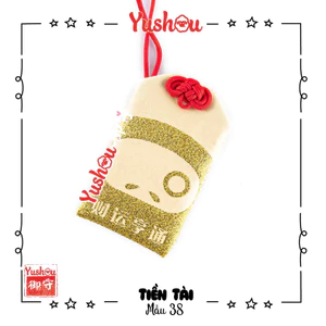 Túi Phước Yushou Tài Vận Hanh Thông Mẫu 38 - Kiểu Omamori Nhật, Có sẵn, Quà tặng ý nghĩa.