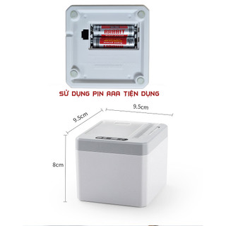 Hộp Đựng Tăm Cảm Ứng Tự Động Lấy Tăm Giúp Kháng Khuẩn Cao Cấp, CẢM BIẾN HỒNG NGOẠI 2025