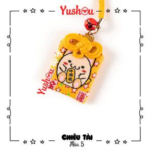 Túi Phước Yushou Tài Vận Neko Mẫu 5 - Kiểu Omamori Nhật, Có sẵn, Quà tặng ý nghĩa.