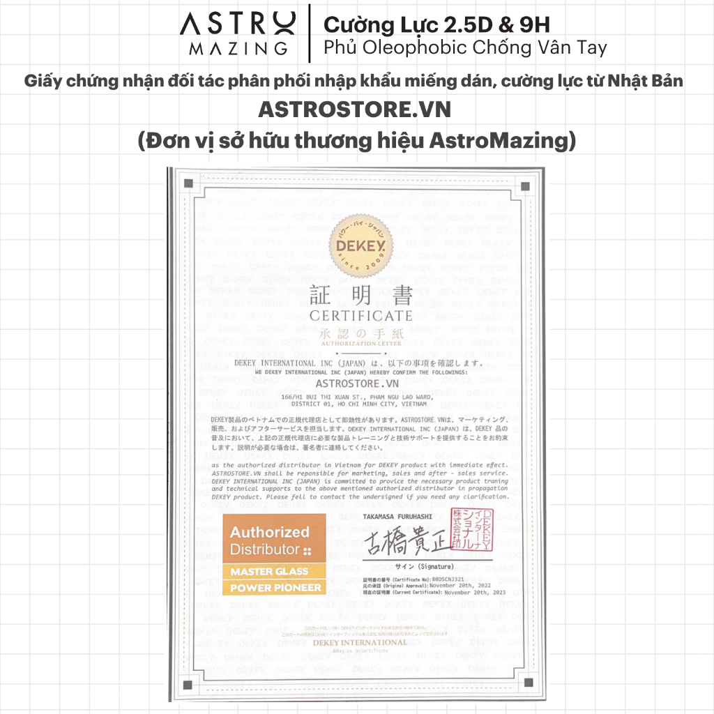 Ảnh Kính cường lực iPad AstroMazing độ cứng 9H dành cho Pro 11/13 Air 4/5/6 Gen 5/6/7/8/9 1