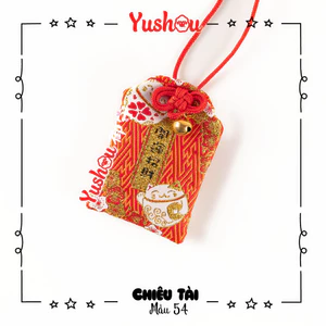 Túi Phước Yushou Tài Vận Mẫu 54 - Kiểu Omamori Nhật, Có sẵn, Quà tặng ý nghĩa.