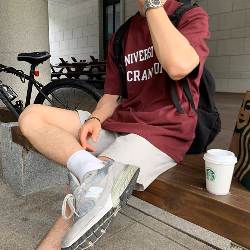Áo thun Stee Cổ tròn UNIVERSITY OF Localbrand ICVCVNI Unisex Menwear