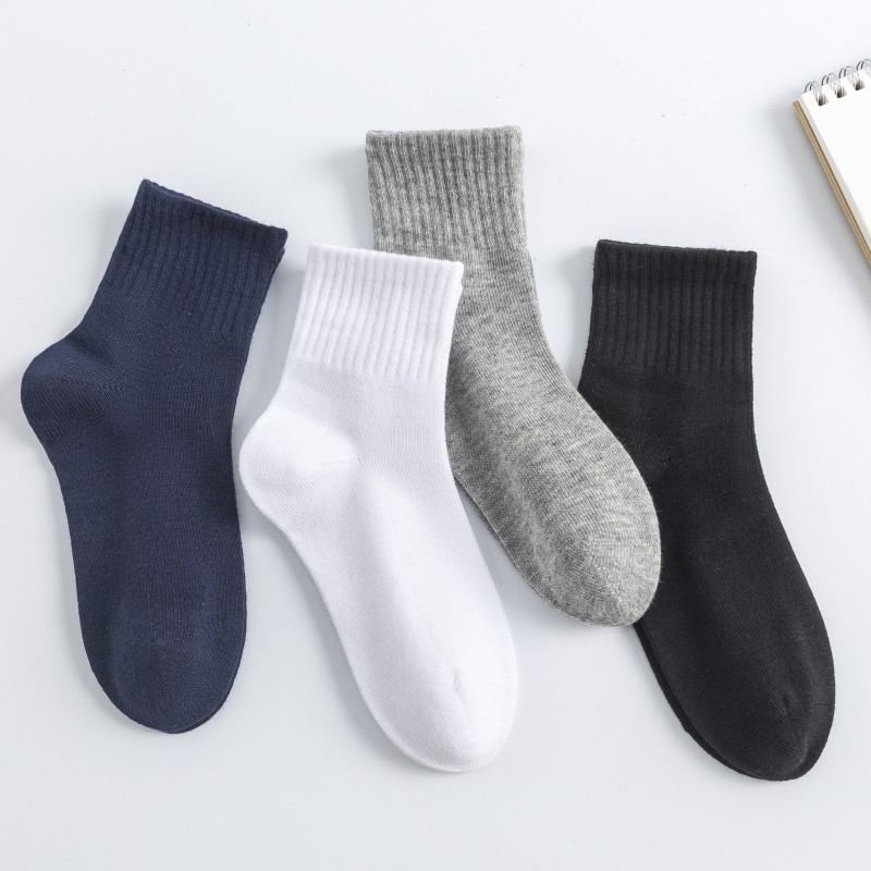 [ Mua 10 tặng 2] Set 10 đôi tất cổ ngắn 3B nam nữ chất Cotton dày dặn thoáng mát mềm mịn MS4578