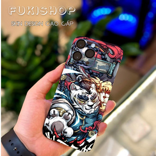 Tấm dán Skin Mặt Sau Hổ M02 FULL VIỀN Dành Cho 14prm,13prm , 12prm , 11prm , ip11 , ip12 , ip13 - FukiShop
