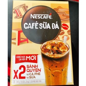 NesCafe Iced Milk Coffee 600g 3 in 1 with sugar - Hien Thao Shop