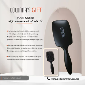 Lược massage và gỡ rối cao cấp COLONNA