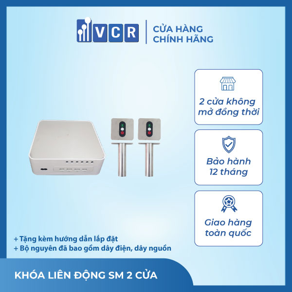 Khóa liên động đôi SM X2 - Khóa interlock dùng cho phòng sạch | Shopee ...