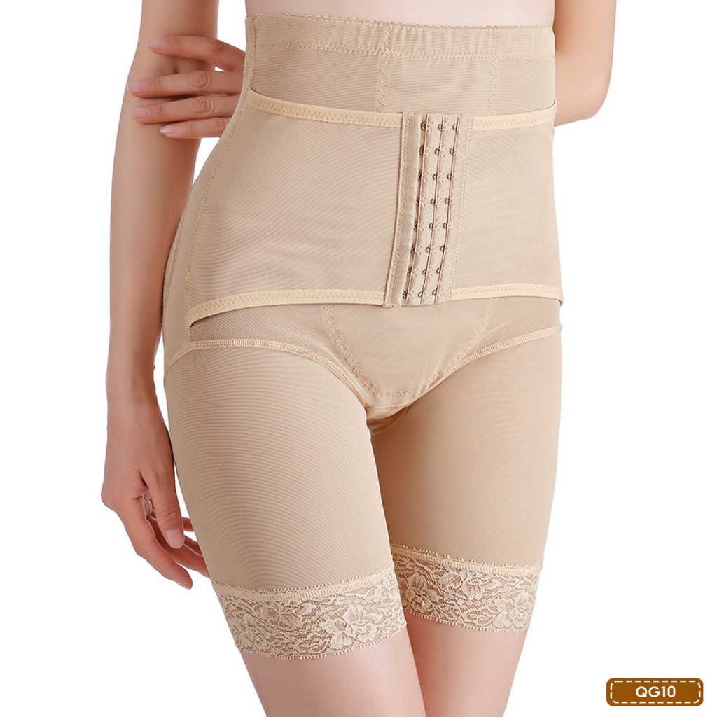 Quần gen Just Bra thoáng khí thiết kế 9 nấc cài giúp hỗ trợ eo, độn mông nâng hông QG10 spe