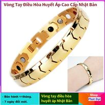 Vòng tay điều hòa huyết áp lắc tay nữ, phòng chống đột quỵ Fusaka