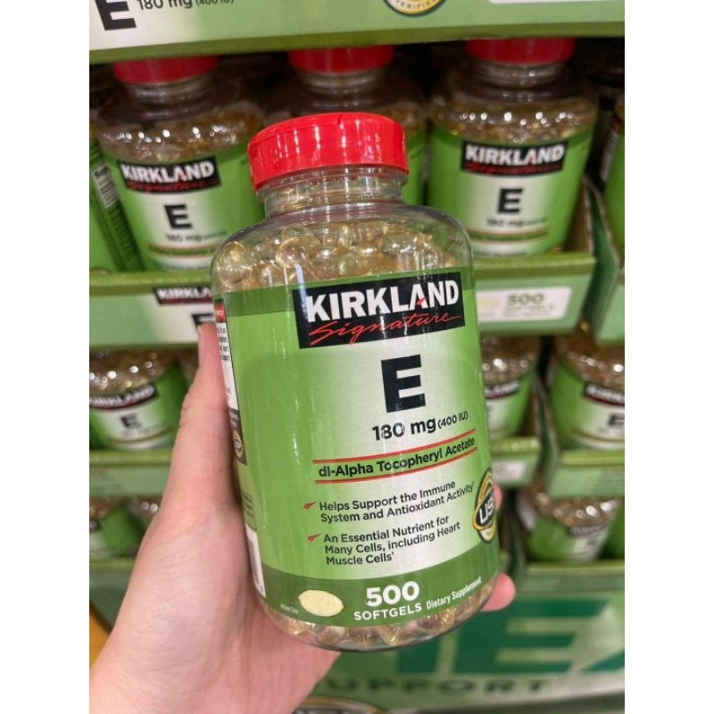 Vitamin E KIRKLAND 400 IU 500v Shopee Việt Nam