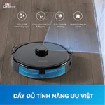 Robot hút bụi lau nhà Maxcare Maxbot M5 công nghệ tường ảo, điều hướng laser hiện đại, cảm biến vật cản, kết nối app — ảnh 2
