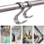 Set 5 móc treo inox đa năng chữ S