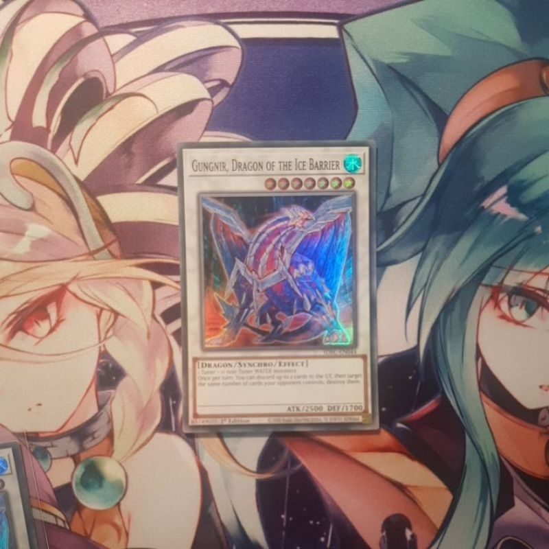 [thẻ Yugioh] Gungnir Dragon Of The Ice Barrier Sdfc En044 Shopee Việt Nam