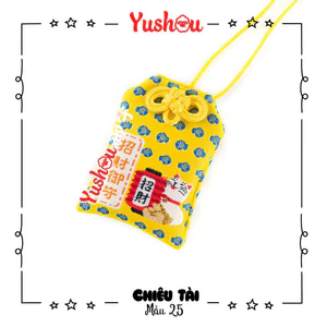 Túi Phước Yushou Tài Vận Mẫu 25 - Kiểu Omamori Nhật, Có sẵn, Quà tặng ý nghĩa.