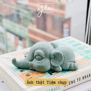 Sleepy Monster – Tượng thú nhỏ đang ngủ xinh xắn, trang trí nhà cửa và văn phòng