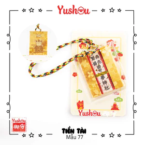 Túi Phước Yushou Tài Vận Mẫu 77 - Kiểu Omamori Nhật, Có sẵn, Quà tặng ý nghĩa.