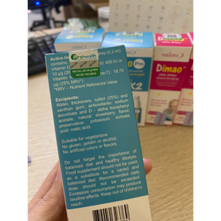 VitaminD3K2 Dimao Pro dạng xịt, tăng cường hấp thu canxi, vitamin d3 k2 (Lọ 25ml)