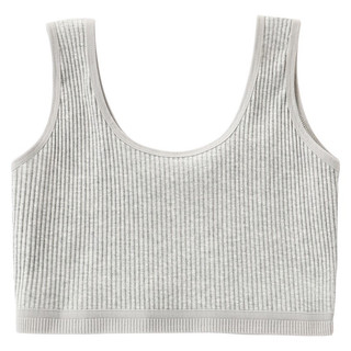 [A05 Hàng mới] Áo lót không đệm, áo lá cho bé gái chất liệu cotton gân trơn hai lớp dày dặn Maruka Fashion