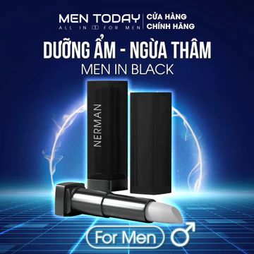 Son dưỡng môi nam Nerman, sáp chống nẻ môi, dưỡng ẩm, ngừa thâm môi