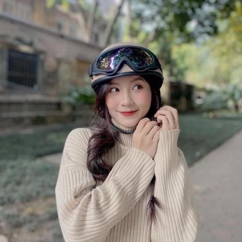 Ảnh Nón bảo hiểm nửa đầu Hpro helmet tem Gấu Nâu, mũ 1/2 freesize (55-59cm) nam nữ, kèm kính UV, kính phi công 4
