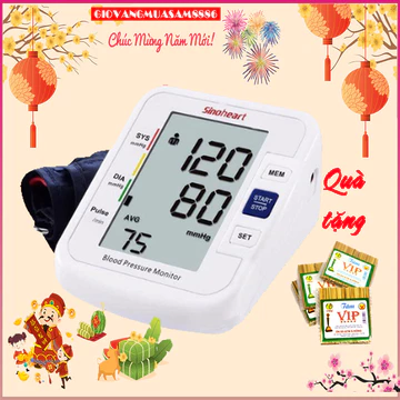 [ Rẻ vô địch ] Máy đo huyết áp bắp tay Sinocare BA801 Công nghệ Đức + Tặng Gói Tăm V.I.P