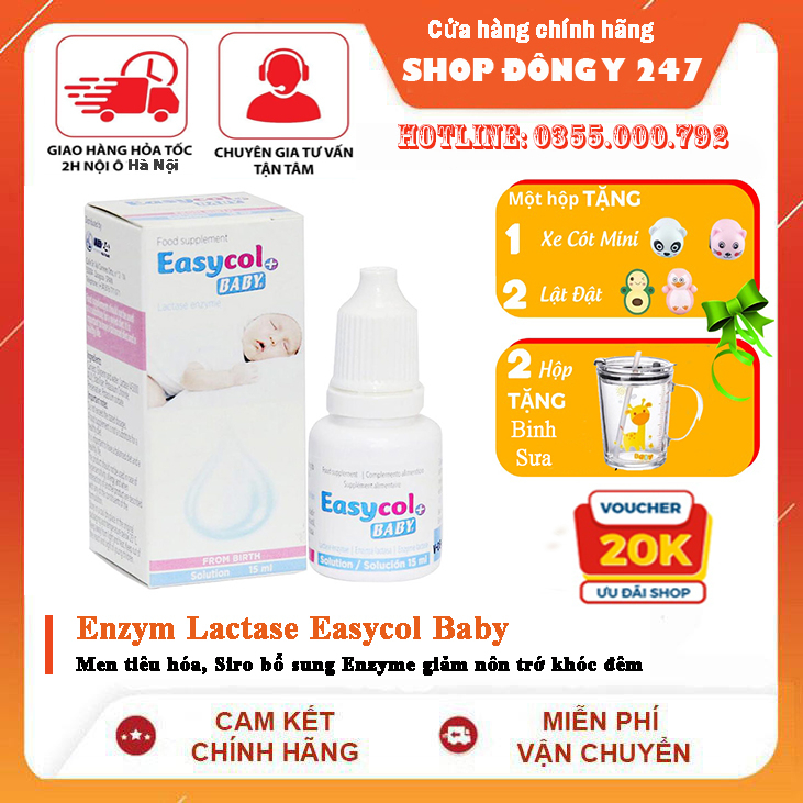 Enzym lactase Easycol BABY Shopee Việt Nam