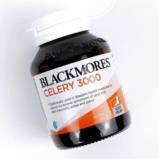 Complément Céleri Blackmores 3000mg - 50 Comprimés - Santé Articulaire - Fabriqué En Australie