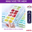 Khay đá Silicon 14 viên có nắp đậy - tiện dụng, siêu bền