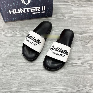 Dép nam quai ngang hình rắn Đỏ - Đen đế cao 3cm hot 2023