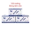 Sét 10 miếng giấy cồn lau móng, bông cồn ,keo ,dũa mini