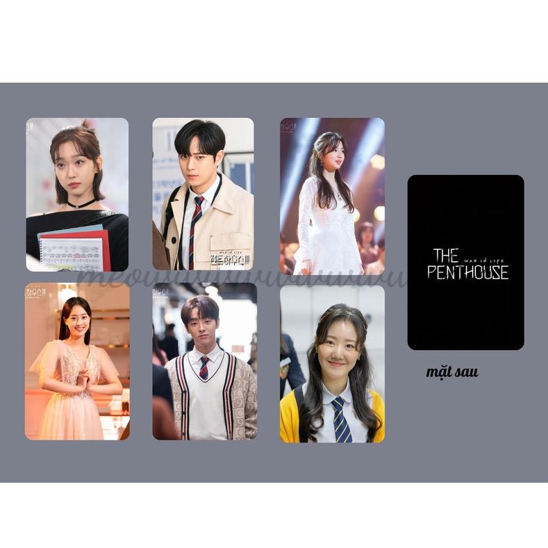 set card bo góc phim "Cuộc chiến thượng lưu" (Penthouse)