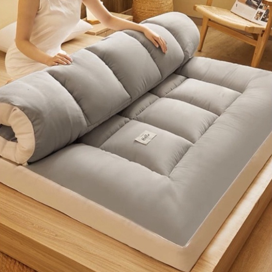 Ảnh Tấm Làm mềm đệm Topper Bo Decor phối mẫu mới 2024 dày dặn Chất liệu Cotton 1