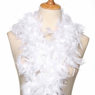 Dây lông vũ nhiều màu dài 2 mét dùng để trang trí, decor, phụ kiện sân khấu, cosplay làm đồ Handmade QNshop