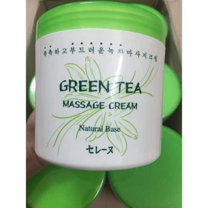 kem massage mặt trà xanh green tea