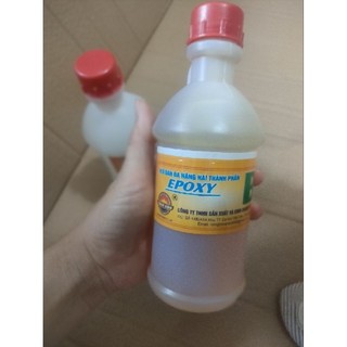 Keo dán epoxy hai thành phần, keo AB đa năng tiện lợi loại 350ml và 500ml
