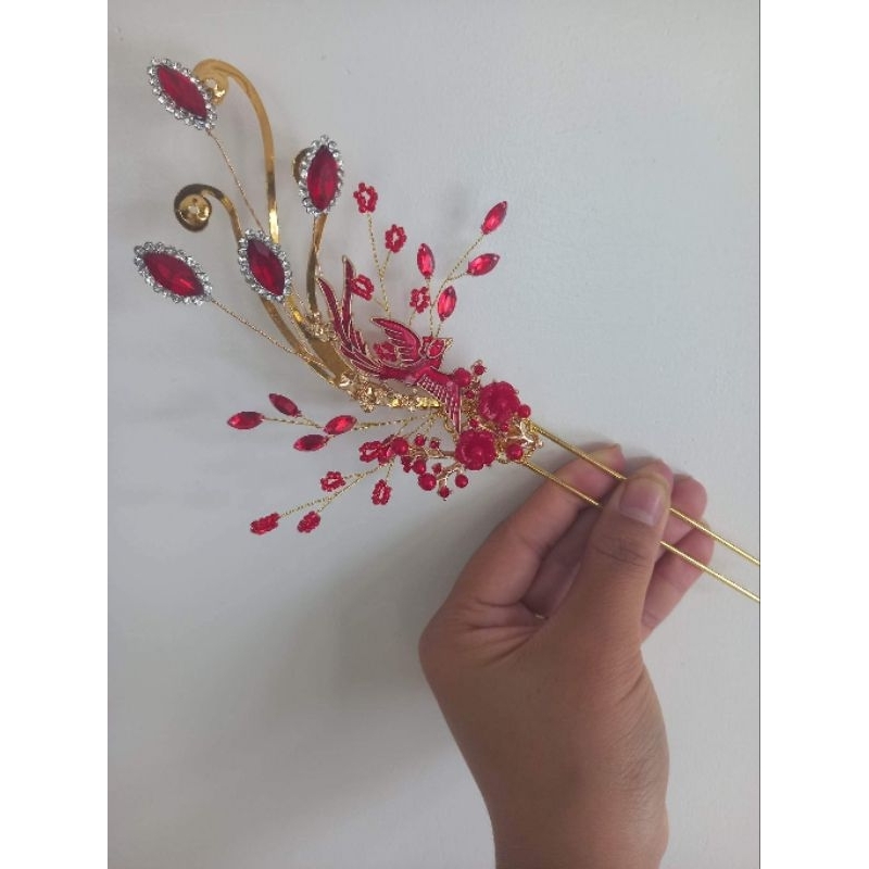 Tổng hợp các mẫu trâm cài tóc cô dâu hàng thủ công nhiều mẫu, Phụ kiện cài tóc cô dâu, phụ kiện cưới