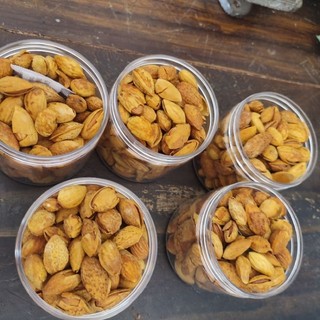 500g HẠNH NHÂN RANG BƠ VỎ MỎNG PT, Hạnh nhân Kingnut xuất xứ Mỹ