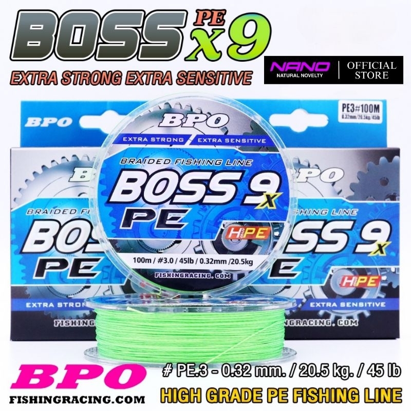 DÂY CÂU BPO BOSS PE X9 (100m/cuộn) | Shopee Việt Nam