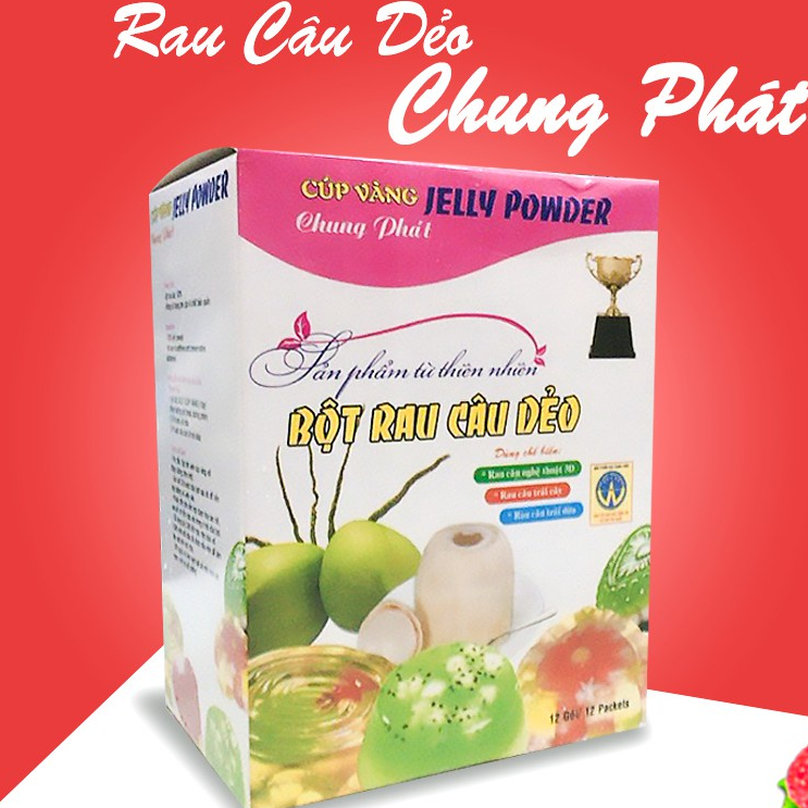 BỘT RAU CÂU DẺO CHUNG PHÁT - hộp 12 gói x 10gr | Shopee Việt Nam