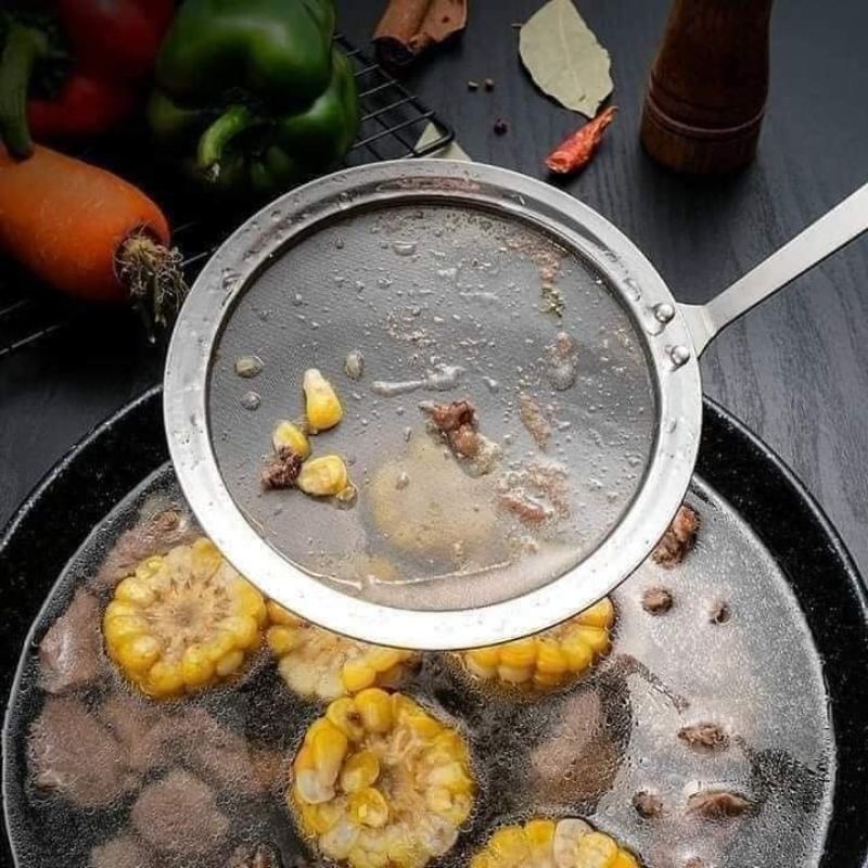 Muôi lọc tách mỡ bằng Inox 304 không gỉ, hớt bọt siêu tiện lợi | Shopee ...