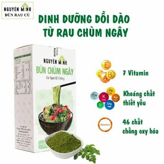 [Hộp 300g] Bún rau củ sạch Nguyên Minh babyhome