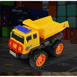 Mô hình xe ben bánh đà 20 cm đồ chơi cho bé