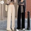 Quần Suông Dây Bản To 2 Màu Nữ [FREESHIP] 🌸 Culottes ống rộng dáng dài kiểu đường phố 3158 hàn quốc