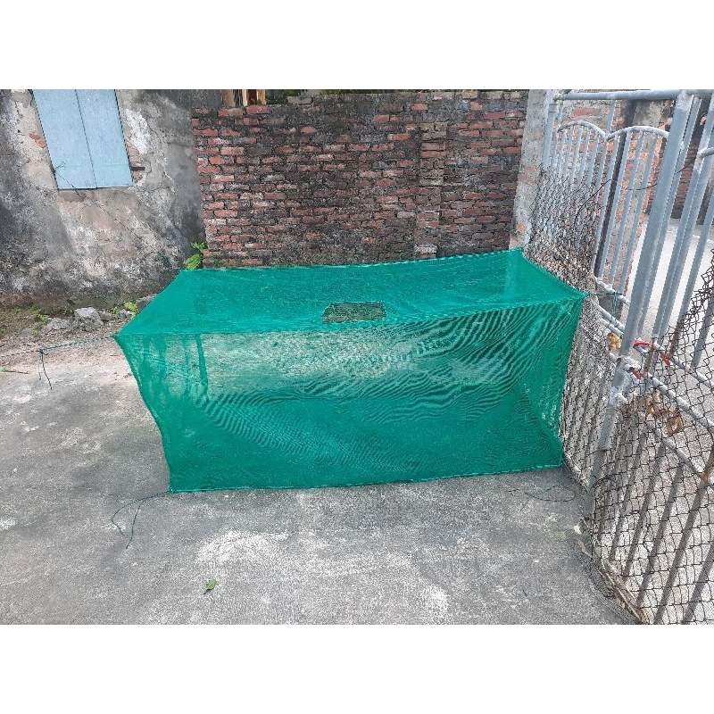 Tráng lồng vèo nuôi ếch ốc cá, có nắp 2x1x1, 2x2x, 3x2x1