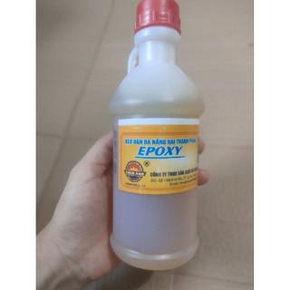 Keo dán epoxy hai thành phần, keo AB đa năng tiện lợi loại 350ml và 500ml