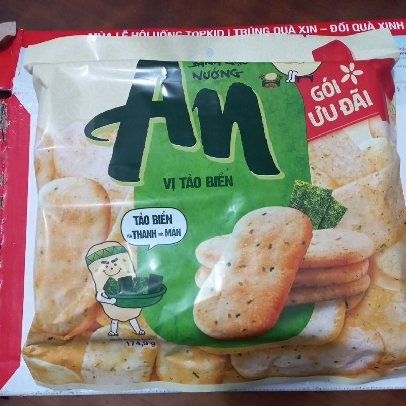 Bánh gạo nướng An vị tảo biển 174,9g | Shopee Việt Nam